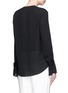 Back View - Click To Enlarge - 3.1 PHILLIP LIM - Bow tie sleeve silk crepe blouse