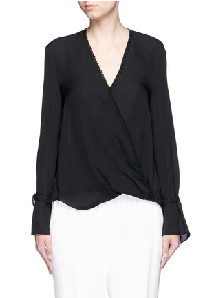 Main View - Click To Enlarge - 3.1 PHILLIP LIM - Bow tie sleeve silk crepe blouse