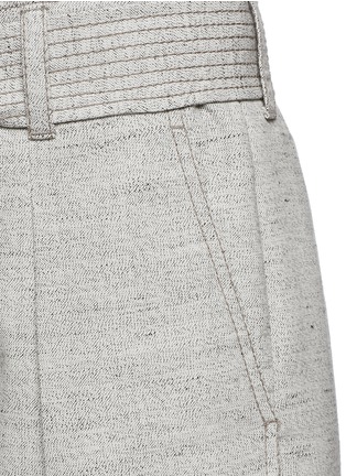 Detail View - Click To Enlarge - 3.1 PHILLIP LIM - Paperbag waist wool-linen pants