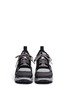 Figure View - Click To Enlarge - MARC BY MARC JACOBS SHOES - 'Ninja' zigzag rubber platform low top sneakers