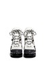 Figure View - Click To Enlarge - MARC BY MARC JACOBS SHOES - 'Ninja' zigzag rubber platform leather sneakers