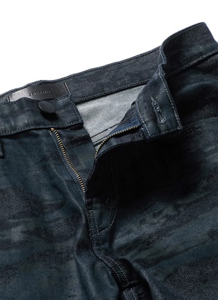 Detail View - Click To Enlarge - J BRAND - 'Tyler' camo wave print jeans
