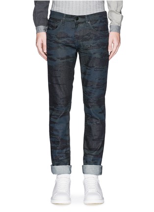Main View - Click To Enlarge - J BRAND - 'Tyler' camo wave print jeans