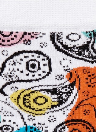 Detail View - Click To Enlarge - HAPPY SOCKS - Abstract paisley socks