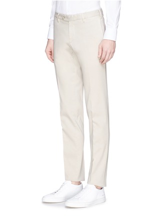 Front View - Click To Enlarge - ISAIA - Cotton slim fit chinos