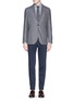 Figure View - Click To Enlarge - ISAIA - Check cotton broadcloth shirt