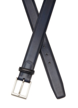 Detail View - Click To Enlarge - MAGNANNI - Hand Antiqued Leather Belt