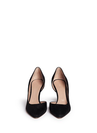 Figure View - Click To Enlarge - CHLOÉ - 'Budrio' suede d'Orsay pumps