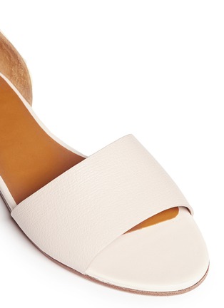 Detail View - Click To Enlarge - CHLOÉ - 'Lazise' ankle strap leather sandals
