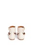 Back View - Click To Enlarge - CHLOÉ - 'Lazise' ankle strap leather sandals