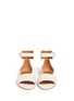 Figure View - Click To Enlarge - CHLOÉ - 'Lazise' ankle strap leather sandals