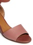 Detail View - Click To Enlarge - CHLOÉ - Ankle strap leather wedge sandals