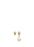 Main View - Click To Enlarge - JOOMI LIM - 'London Calling' faux pearl skull earrings