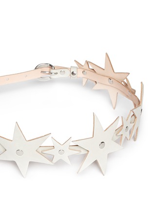 Detail View - Click To Enlarge - ZANA BAYNE - 'Constellation' leather belt