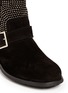 Detail View - Click To Enlarge - JIMMY CHOO - 'Youth' micro stud suede boots