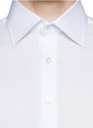 Detail View - Click To Enlarge - SMYTH & GIBSON - 'Monti' woven cotton shirt 