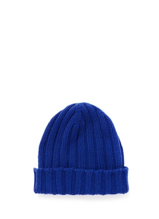 Figure View - Click To Enlarge - DRUMOHR - Rib knit cashmere beanie