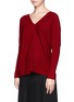 Front View - Click To Enlarge - VINCE - Round hem cashmere sweater
