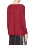 Back View - Click To Enlarge - VINCE - Ottoman cuff cashmere sweater