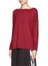 Front View - Click To Enlarge - VINCE - Ottoman cuff cashmere sweater