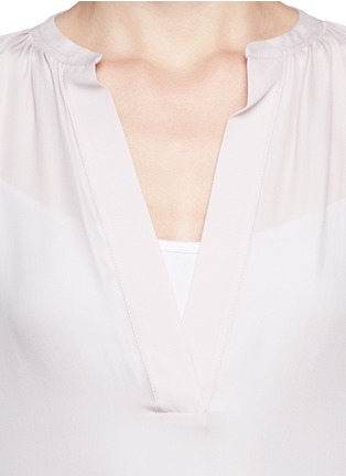 Detail View - Click To Enlarge - VINCE - Silk blouse