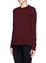 Front View - Click To Enlarge - VINCE - Split side cashmere sweater