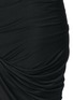 Detail View - Click To Enlarge - HELMUT LANG - Asymmetric wrap jersey skirt