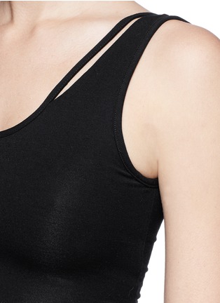 Detail View - Click To Enlarge - HELMUT LANG - Micro modal-blend stretch jersey bra top