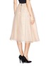 Back View - Click To Enlarge - ALICE & OLIVIA - 'Rina' strass bead tulle skirt