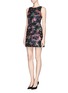 Figure View - Click To Enlarge - ALICE & OLIVIA - 'Whela' shift dress