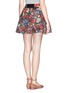 Back View - Click To Enlarge - ALICE & OLIVIA - 'Fizer' box pleat skirt