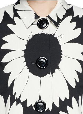 Detail View - Click To Enlarge - ALICE & OLIVIA - 'Perna' flower print swing coat