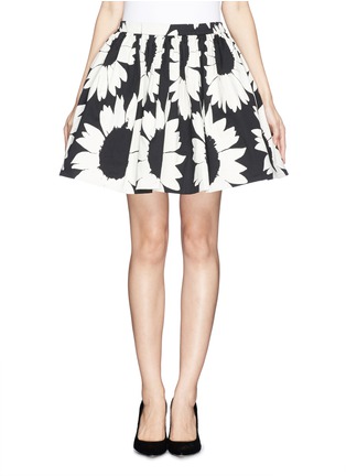 Main View - Click To Enlarge - ALICE & OLIVIA - 'Tania' flower print skirt