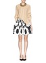 Figure View - Click To Enlarge - ALICE & OLIVIA - 'Tania' flower print skirt