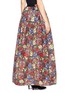 Back View - Click To Enlarge - ALICE & OLIVIA - 'Tina' floral print maxi skirt