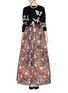 Figure View - Click To Enlarge - ALICE & OLIVIA - 'Tina' floral print maxi skirt