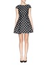 Main View - Click To Enlarge - ALICE & OLIVIA - 'Amor' heart pattern twill dress