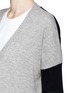 Detail View - Click To Enlarge - DIANE VON FURSTENBERG - 'Jalika' contrast trim cashmere cardigan