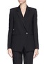 Main View - Click To Enlarge - THEORY - 'Elkaey W' wool blend double breasted blazer