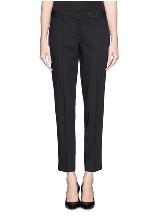 Main View - Click To Enlarge - THEORY - 'Testra 2S' single pleat cropped pants 