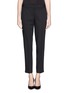 Main View - Click To Enlarge - THEORY - 'Testra 2S' single pleat cropped pants 