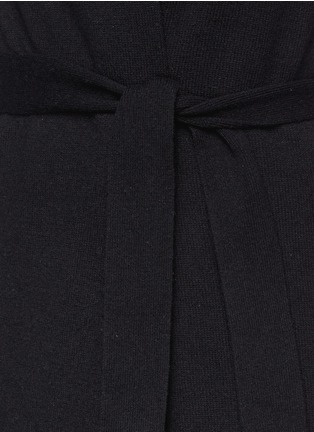 Detail View - Click To Enlarge - THEORY - 'Ashtry LL' cashmere wrap cardigan