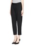 Front View - Click To Enlarge - THEORY - 'Bitor' cropped tapered jersey pants