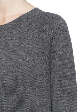 Detail View - Click To Enlarge - THEORY - Cashmere round neck sweater