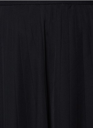 Detail View - Click To Enlarge - THEORY - Alcine pleated silk skirt