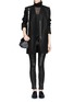 Figure View - Click To Enlarge - HELMUT LANG - Fine mohair turtleneck sweater