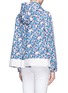 Back View - Click To Enlarge - SACAI LUCK - Floral print cotton jacket
