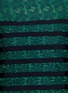 Detail View - Click To Enlarge - SACAI LUCK - Colour block stripe floral lace dress