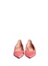 Figure View - Click To Enlarge - SERGIO ROSSI - Contrast-trim suede flats