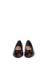 Figure View - Click To Enlarge - SERGIO ROSSI - Bow front ballerina flats